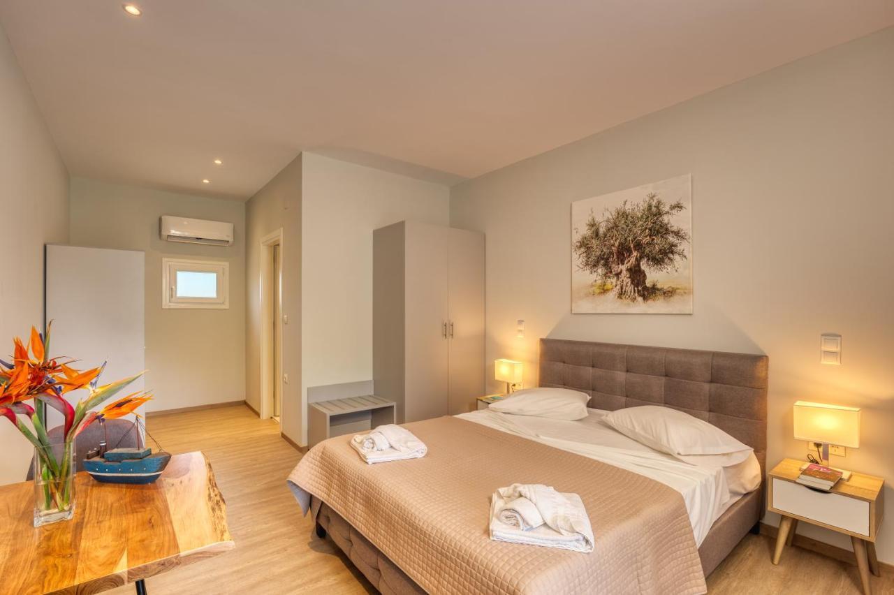 Folies Corfu Town Hotel Apartments Alepou Esterno foto